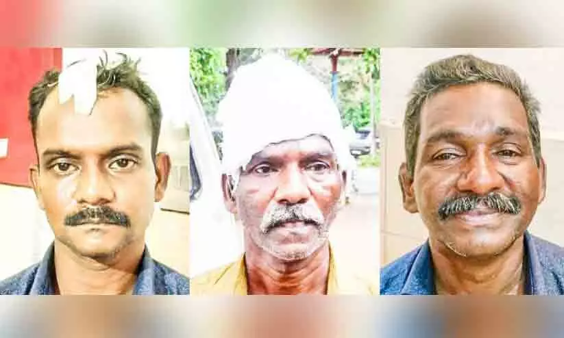 കൊലപാതക ശ്രമം; മൂന്നുപേർ അറസ്റ്റിൽ