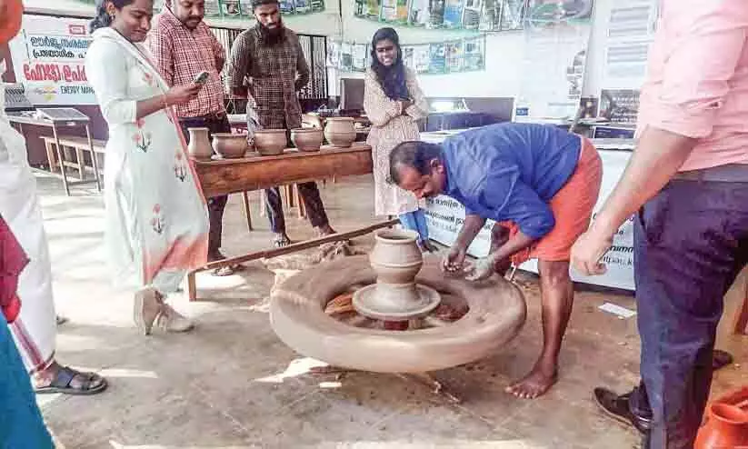 Pottery making