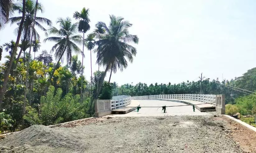 നിര്‍മാണ ജോലി അവസാന ഘട്ടത്തിൽ; പുതിയ വണ്ണാത്തിക്കടവ് പാലം വാഹനഗതാഗതം സുഗമമാക്കും