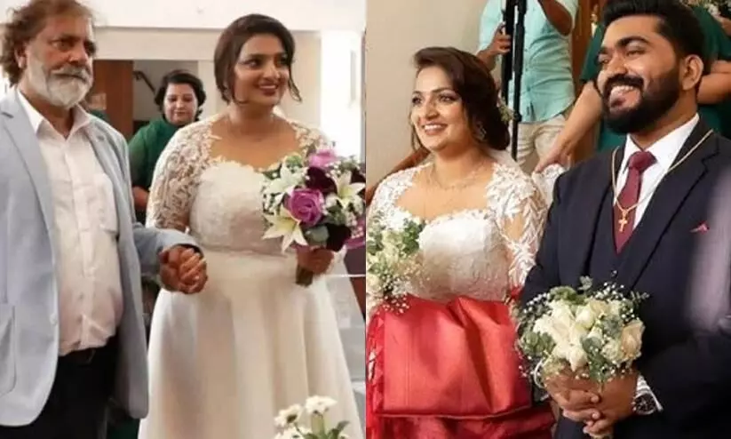 Actor  joy Mathew Daughter ann Esther Get Married