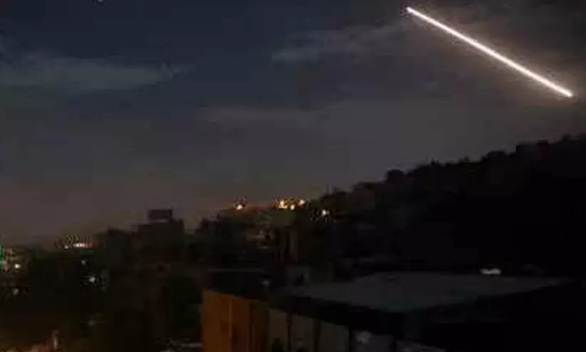 missile strike