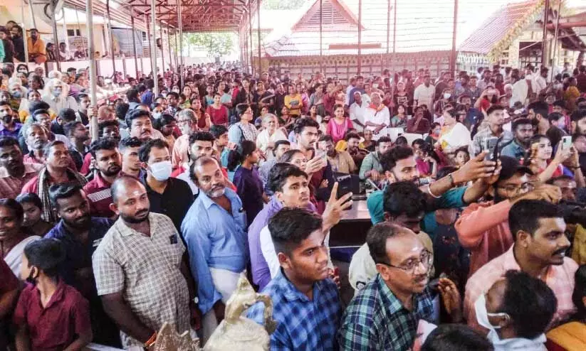 തിരുവാഭരണ ഘോഷയാത്രക്ക് ഒരുക്കം തുടങ്ങി;   പന്തളത്ത് ദർശനം 11 വരെ