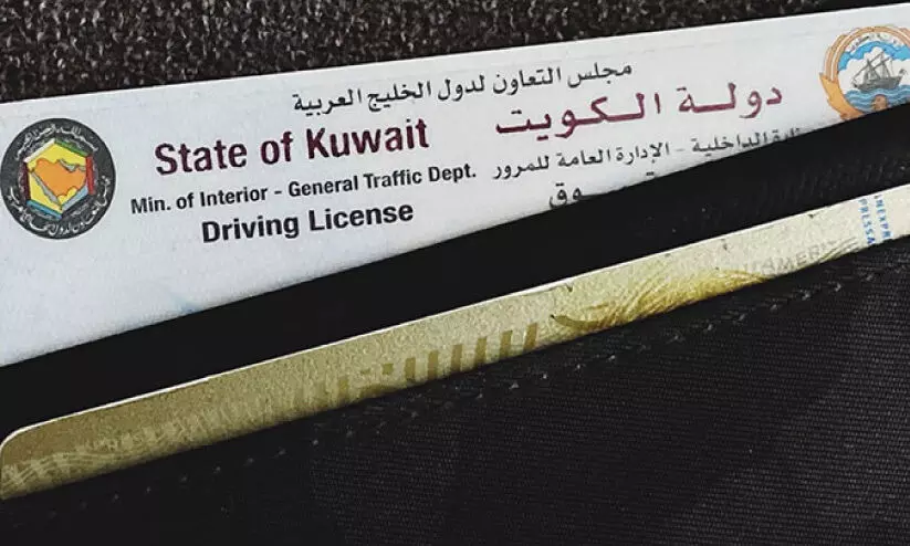 Drop in revenue from driving licenses fee