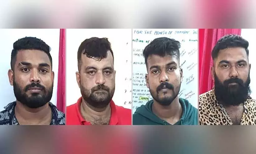 യുവാവിനെ തട്ടിക്കൊണ്ടുപോയി മർദിച്ച സംഭവം: പ്രതികൾ പിടിയിൽ