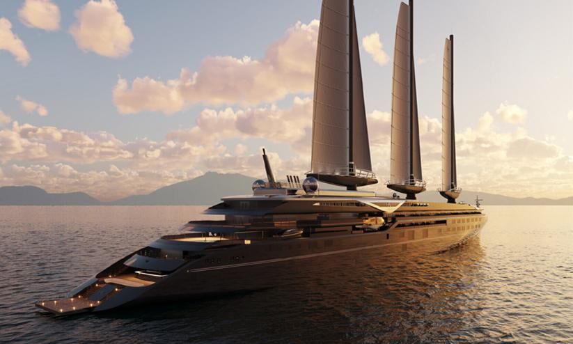 Orient Express Silences;  The world’s largest luxury yacht is on the way  Orient Express Silenseas: Legendary Train Company Unveils The World’s Largest Sailing Ship