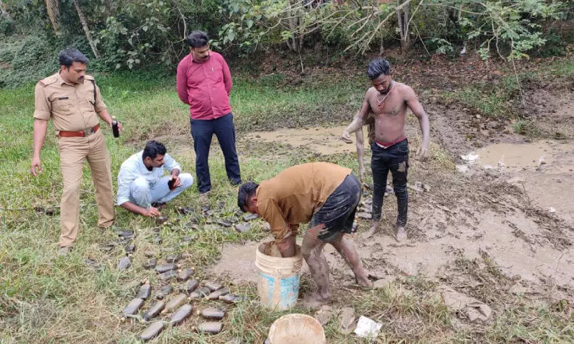 ചാത്തന്നൂരിൽ വൻ വ്യാജമദ്യ ശേഖരം പിടികൂടി