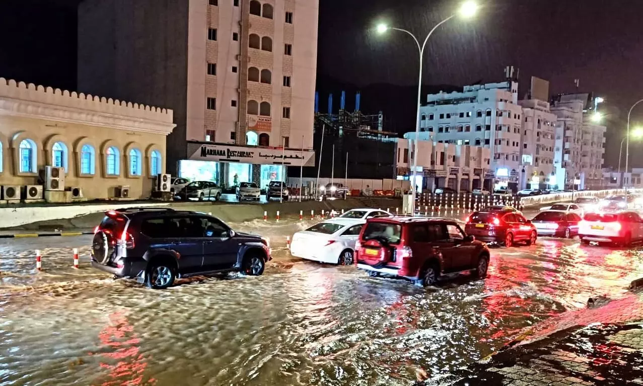 Rain in Oman