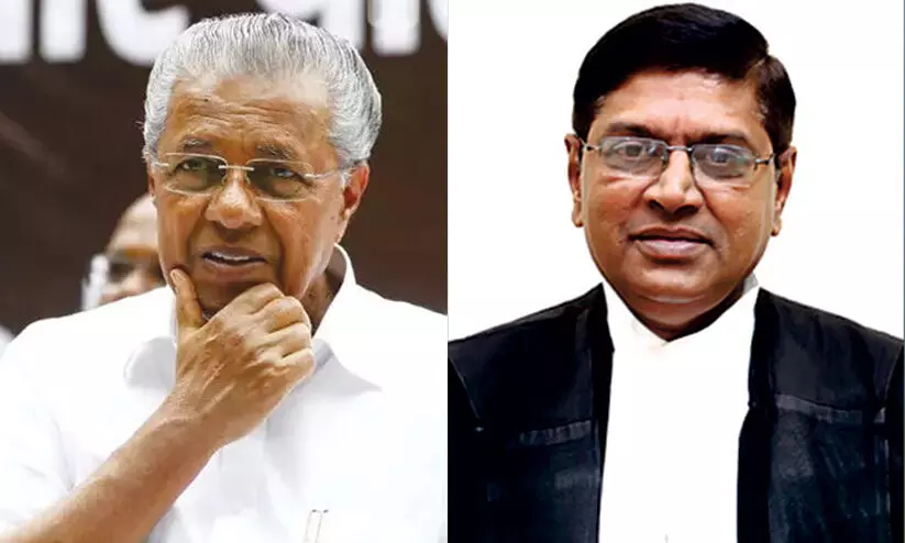 Pinarayi Vijayan, Justice S Manikumar