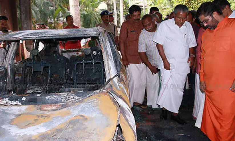 സന്ദീപാനന്ദഗിരിയുടെ ആശ്രമം കത്തിക്കൽ; അറസ്റ്റിലായ ആർ.എസ്‌.എസുകാർക്ക്​ പങ്കെന്ന്‌ പൊലീസ്‌