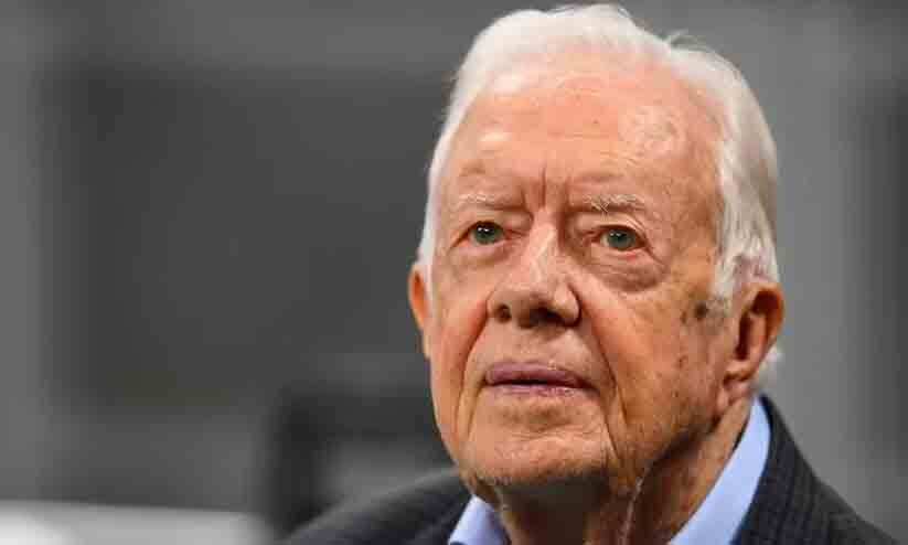 Jimmy Carter, who is suffering from the disease, is now at home for further treatment