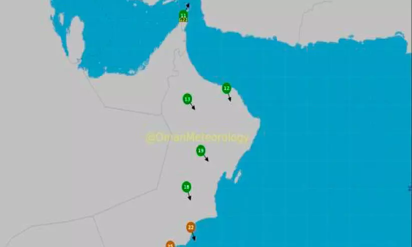 Dust storm likely over various governorates