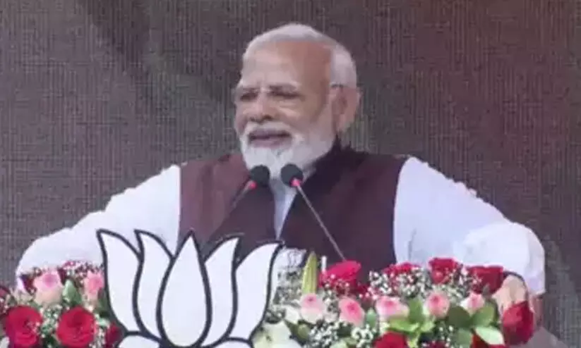 BJP means people first, instead of family first, PM Modi at Meghalaya rally