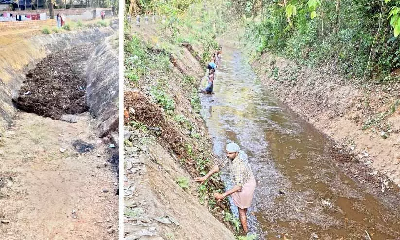 കുറ്റ്യാടി വലതുകര മെയിൻ കനാൽ തുറന്നു