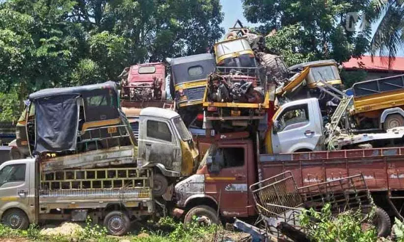 സംസ്ഥാനത്ത് പൊലീസ് സ്റ്റേഷനുകളിൽ സൂക്ഷിച്ചിരിക്കുന്നത് 26,708 വാഹനങ്ങൾ