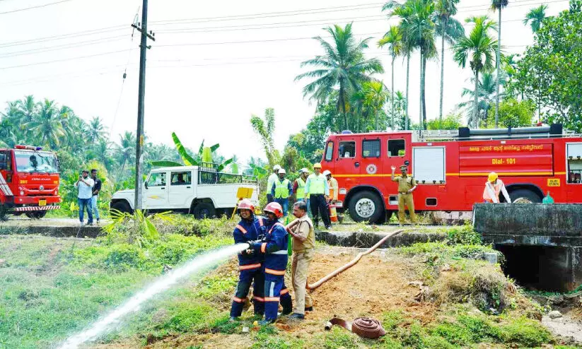 Off site mock drill in Unnikulam