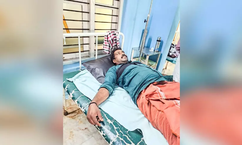 KSRTC driver, Attacked,