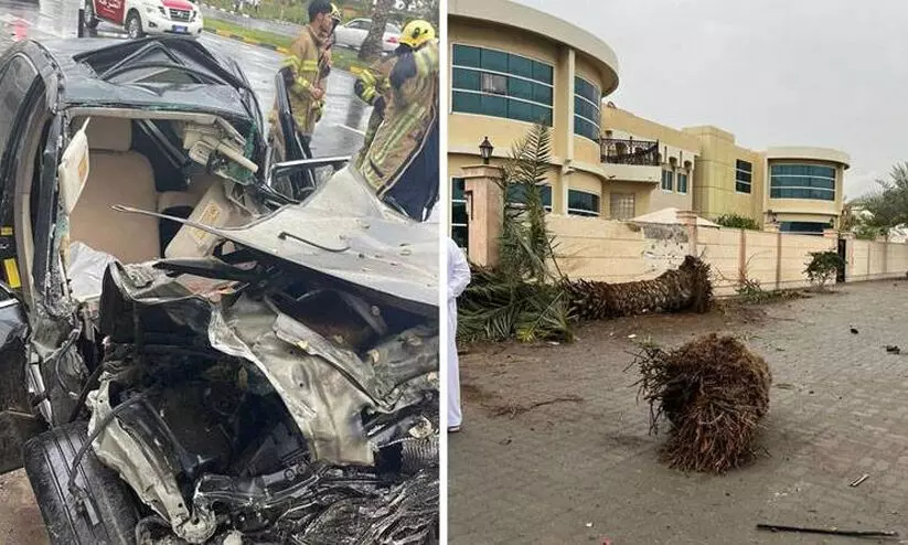 Fujairah, Dubai car crash