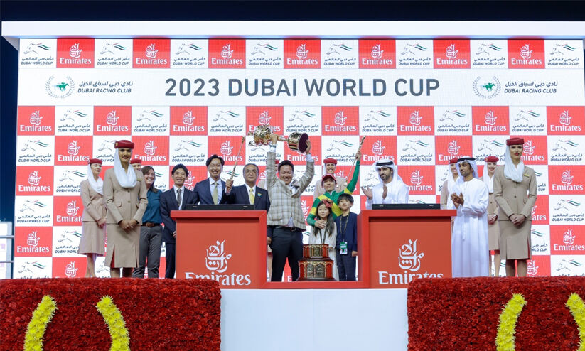 ദുബെ വേൾഡ് കപ്പ് യുഷ് ബ ടെസോറോ ചാമ്പ്യൻ Dubai World Cup Winners Madhyamam 9318