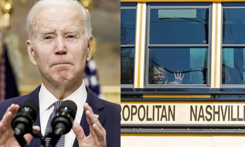 Joe Biden US school shooting