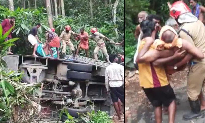 Sabarimala pilgrims bus accident