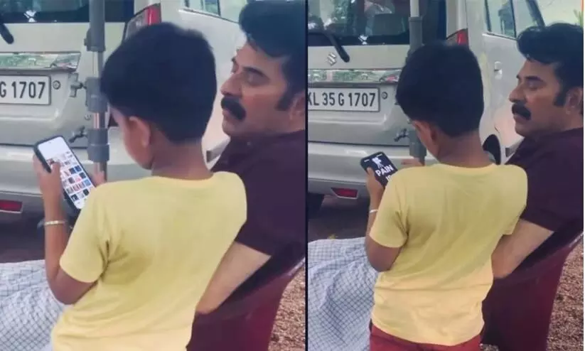 Kathal location video goes viral mammootty jeobaby son