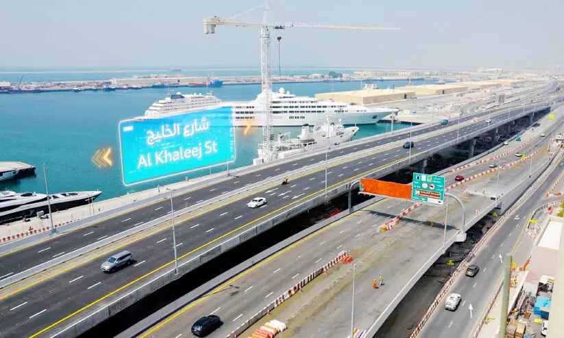 two bridges and tunnel opens in Al Shindagha