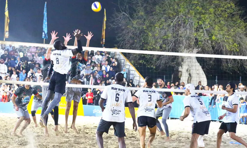 beach volleyball