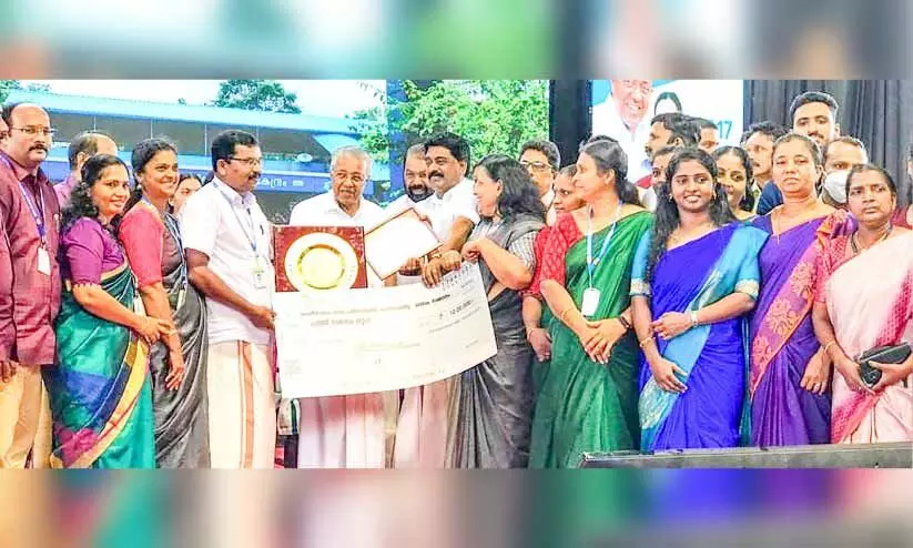 ആര്‍ദ്രകേരളം പുരസ്‌കാരം; ഗ്രാമപഞ്ചായത്ത് വിഭാഗത്തില്‍ ചെന്നീര്‍ക്കരക്ക്​ ഒന്നാം സ്ഥാനം