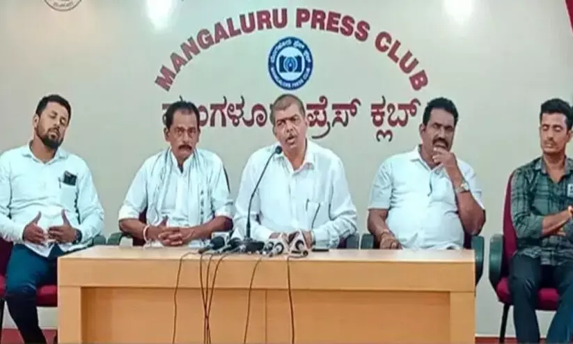 Dakshina Kannada District Hindu Jagaran Forum Secretary Satyajit Suratkal press conference