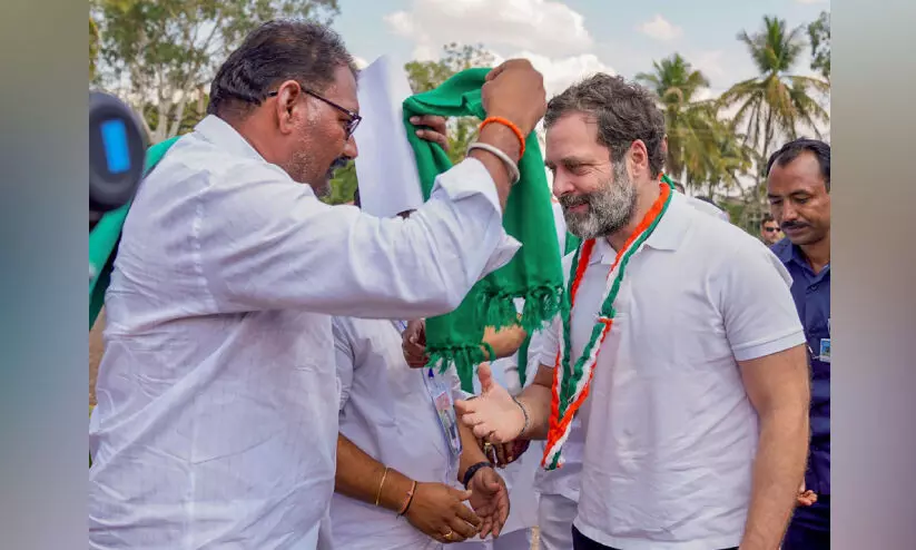 Rahul Gandhi in Karnataka