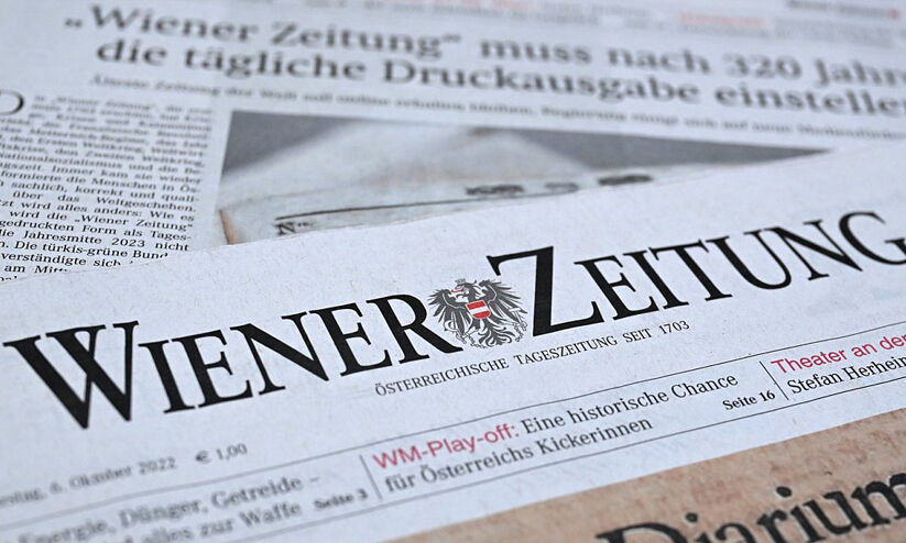 Wiener Zeitung, one of the world’s oldest newspapers, to stop printing and go online from July 1