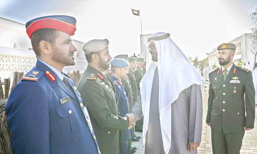 UAE President Sheikh Mohammed bin Zayed Al Nahyan attends ceremony at Al Muraiqa