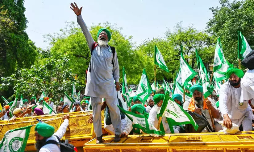 farmers protest 09879