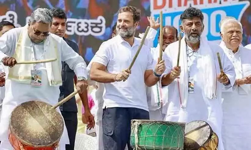 Rahul Gandhi features in video as Congress eyes victory in Karnataka election