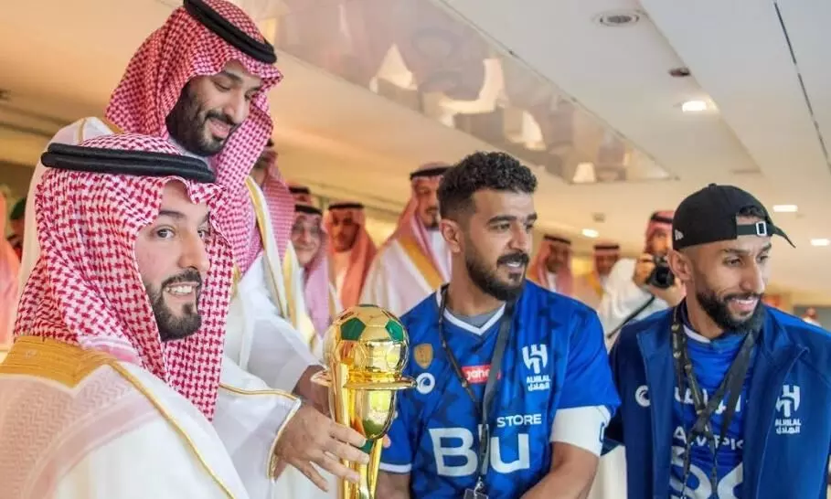 AlHilal with King Cup