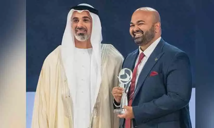 Sheikh Khalifa Excellence Award to a young Malayali businessman