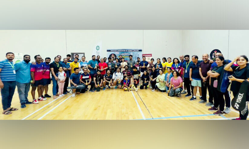 TRASC Organizes Successful Badminton Tournament in Kuwait City