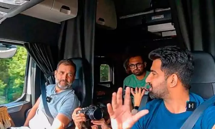 Rahul Gandhis American Truck Yatra