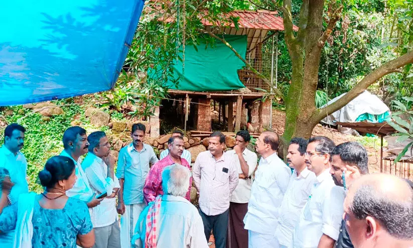 ബാരാപോൾ കനാലിലെ ചോർച്ച; വീട്ടുകാർക്ക് സുരക്ഷയൊരുക്കി പദ്ധതി ഉടൻ പ്രവർത്തനക്ഷമമാക്കണം -എം.എൽ.എ