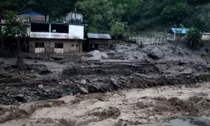 Nepa  Flash flood