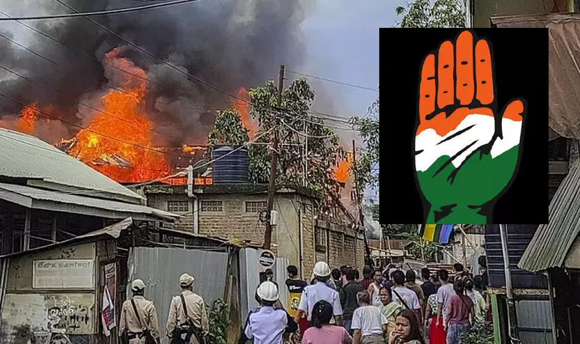 Cong on Manipur violence