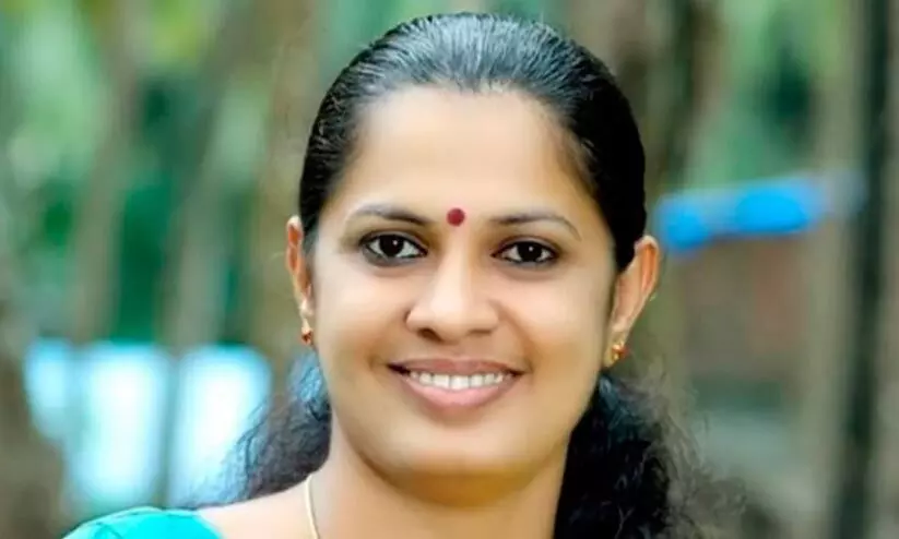 Kannur District Panchayat President P.P. Divya