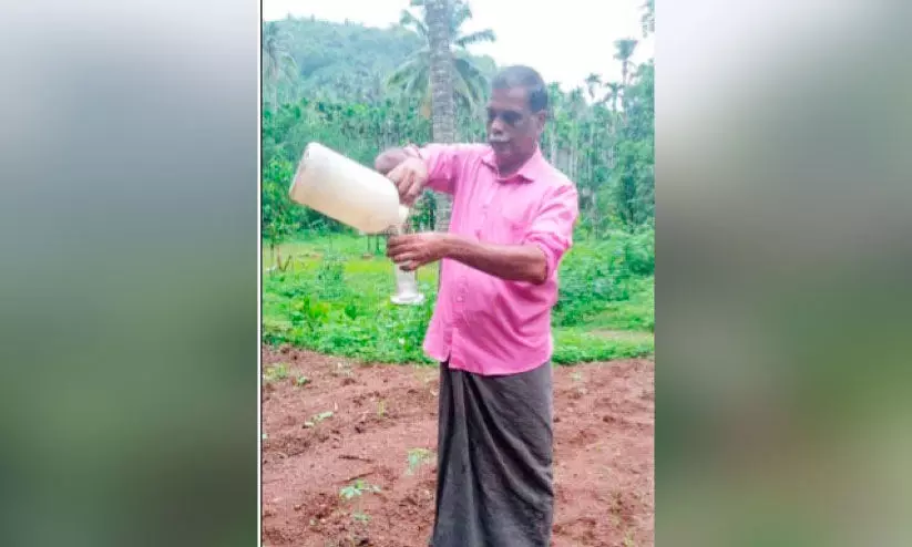 മലയോരത്തുണ്ട് മഴയളവ് പരിശോധിക്കാനൊരാൾ