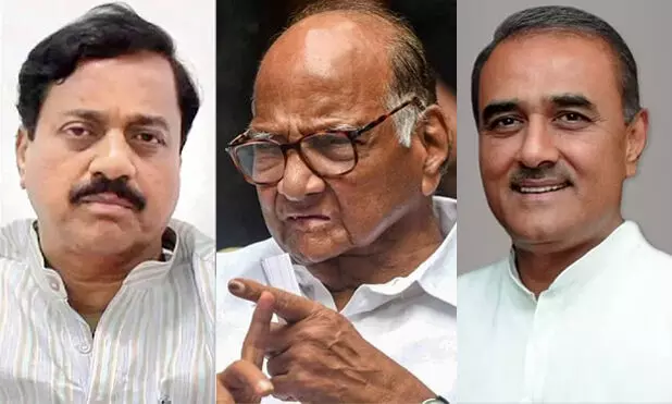 Sharad Pawar, Sunil Tatkare, Praful Patel