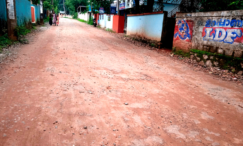 Ashtamudimuk-Peruman road
