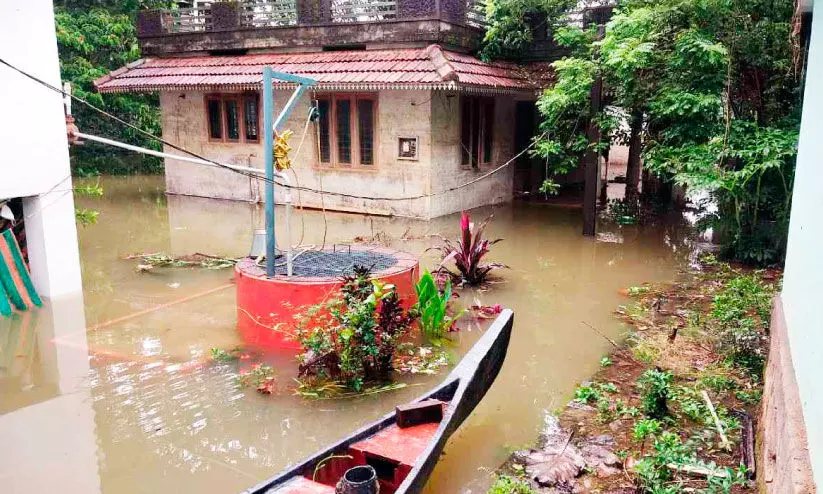 കനത്ത മഴയിൽ കുതിർന്ന്​ മലയോര ജില്ല