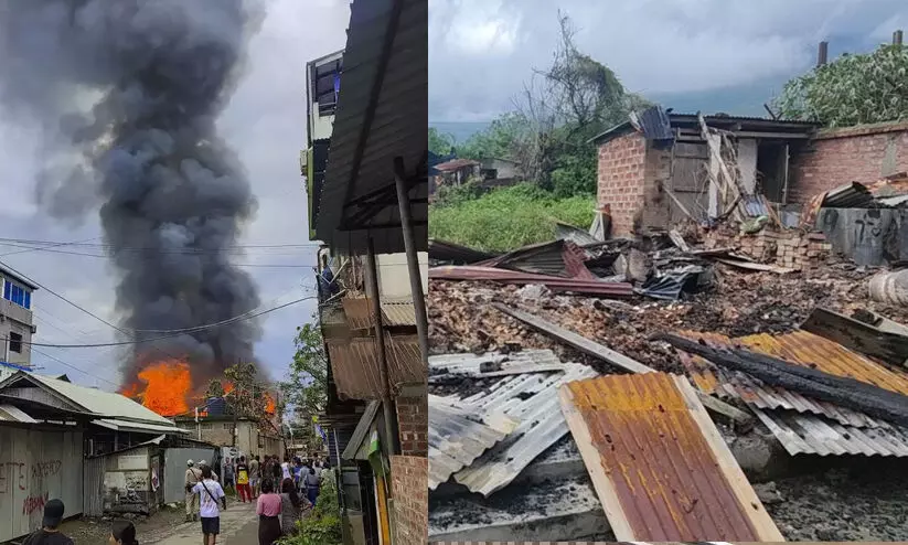 മണിപ്പൂരിൽ സ്കൂളിന് മുന്നിലിട്ട് സ്ത്രീയെ വെടിവെച്ച് കൊന്നു