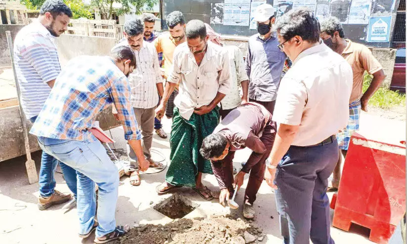 മഞ്ചേരിയിലെ മൂന്ന് റോഡുകളിൽ വിജിലൻസ് പരിശോധന