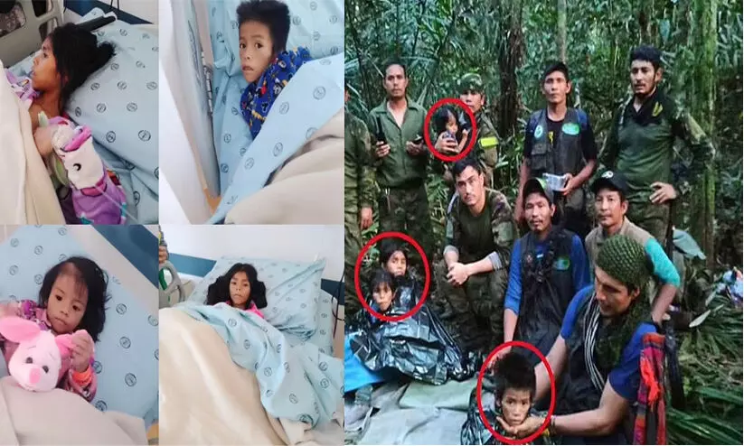 Children who survived 40 days in Amazon jungle released from hospital in ‘perfect’ physical health