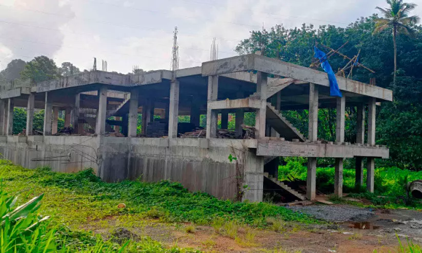 കരാറുകാരന് 60 ലക്ഷം കുടിശ്ശിക; ക്രൈം ബ്രാഞ്ച്‌ കെട്ടിടത്തിന്‍റെ നിർമാണം മുടങ്ങി